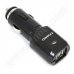 Адаптер захранване Omega 12-24V - 5V 2.1A 2xUSB + 2in1 cable micro USB